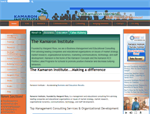 Tablet Screenshot of kamaron.org